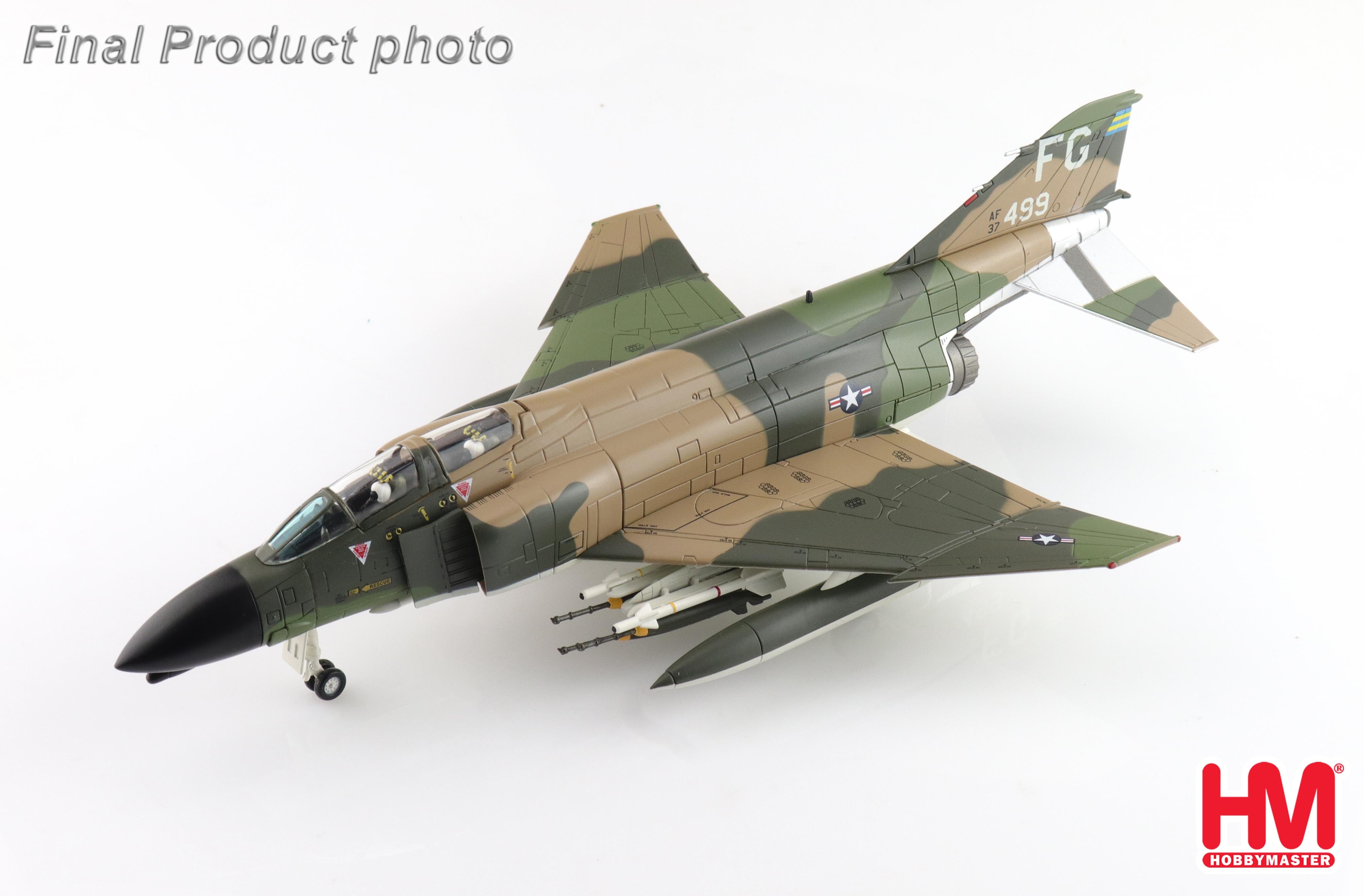 F-4C ファントム2 アメリカ空軍 第8戦術戦闘航空団 第433戦術戦闘飛行隊 ダニエル・「チャッピー」・ジェームズJr機 1967年 #63-7499 1/72 [HA19070]