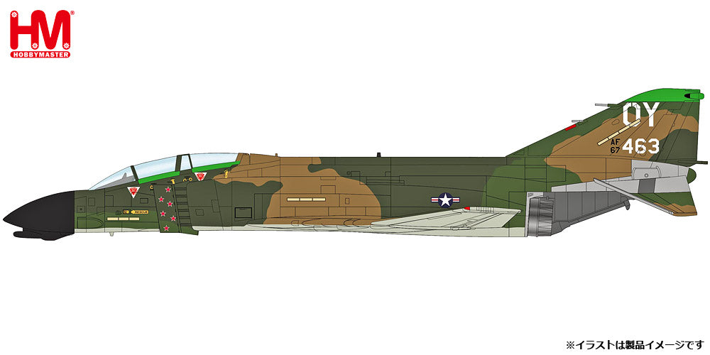 F-4D ファントムⅡ アメリカ空軍 第665戦闘飛行隊 「ミグ・キラー」 1972年 1/72 [HA19073]