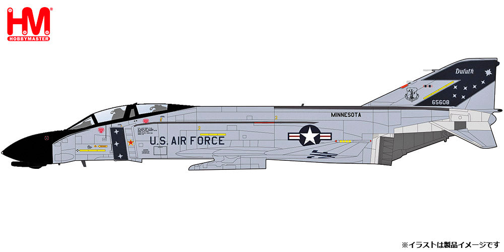【予約商品】F-4D ミネソタ州空軍 第148戦闘航空団  ダルース国際空港 1984年  65608  1/72 (HM20251006) [HA19077]