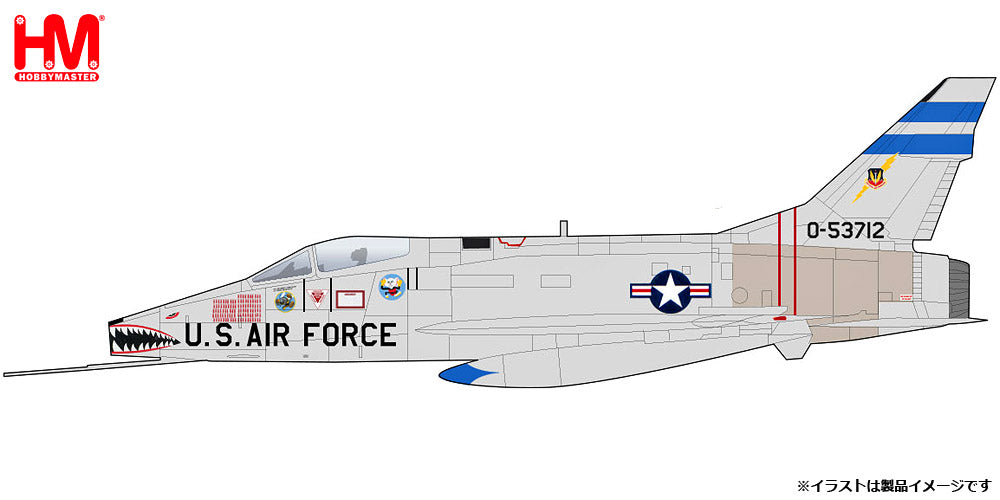 【予約商品】F-100D スーパーセイバー  アメリカ空軍 第307戦闘飛行隊  ベトナム 1965年  1/72  (HM20240223) [HA2126]