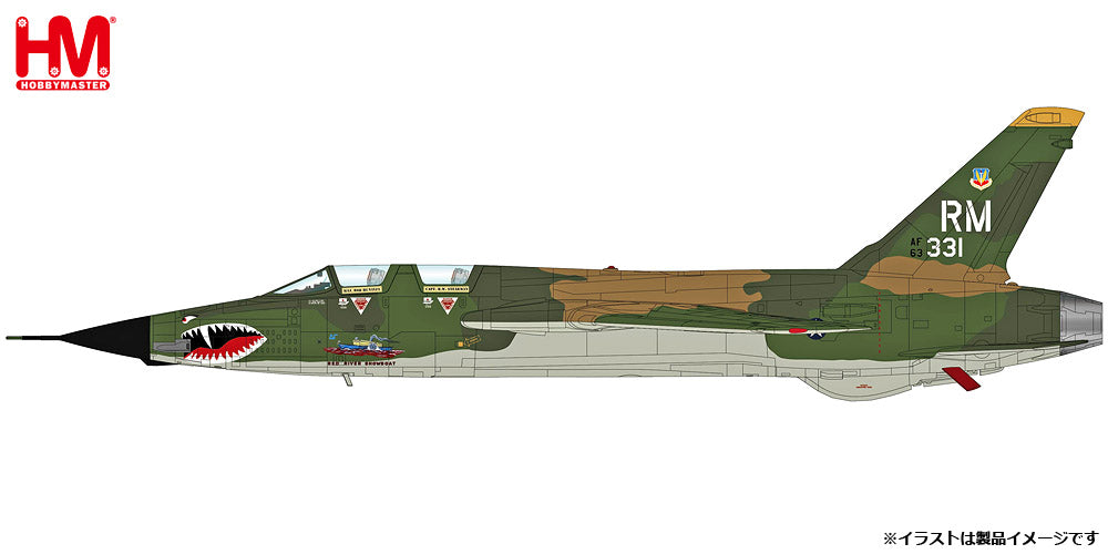 F-105F 雷公第 355 战术战斗机中队红河表​​演艇 1/72 [HA2523] 