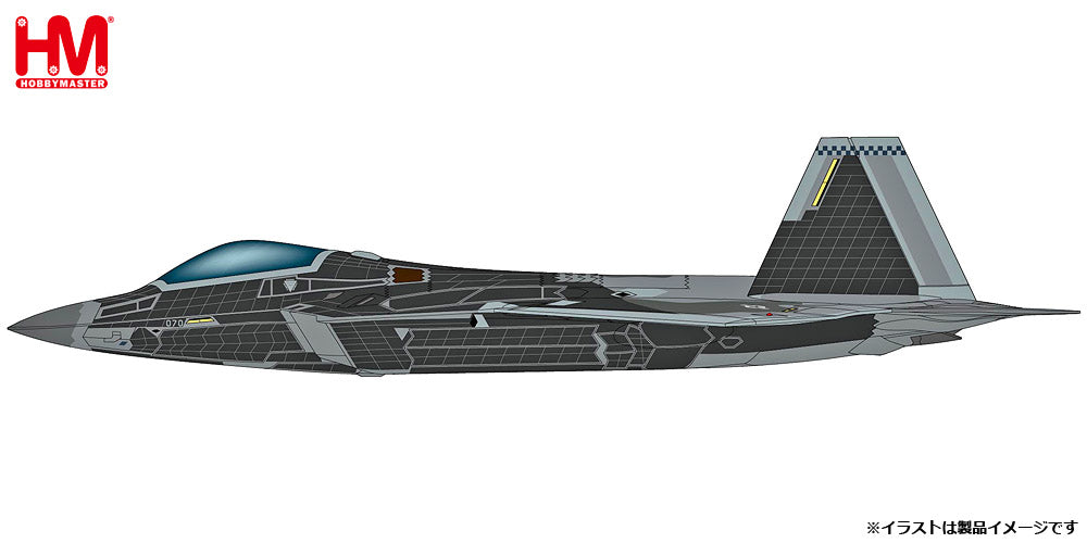 【予約商品】F-22 ラプター　「シンビオート塗装」　1/72 (HM20231212) [HA2828]