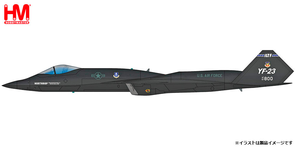 【予約商品】YF-23 PAV-1 「ブラックウィドウII」 1990年 87-0800 1/72 (HM20251006) [HA2851]