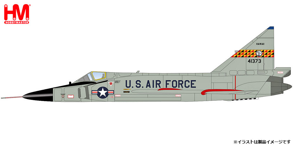 【予約商品】F-102A デルタダガー ハワイ州空軍 「ケースXウィング」  1/72  (HM20240223) [HA3117]