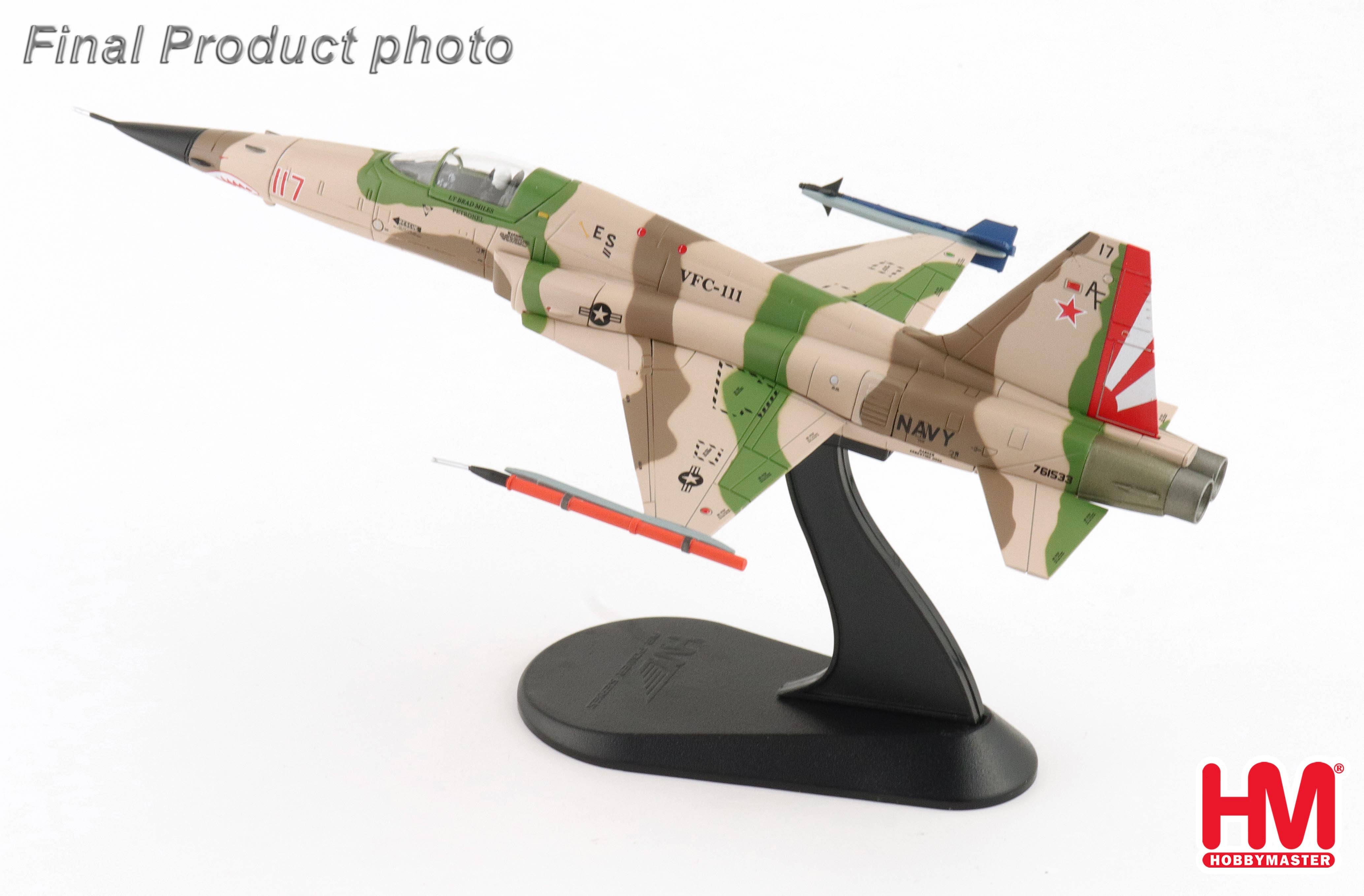 【予約商品】F-5N アメリカ海軍 VFC-111 「Adversary Fighter」 レッド117 2014年 1/72 (HM20260117) [HA3383]
