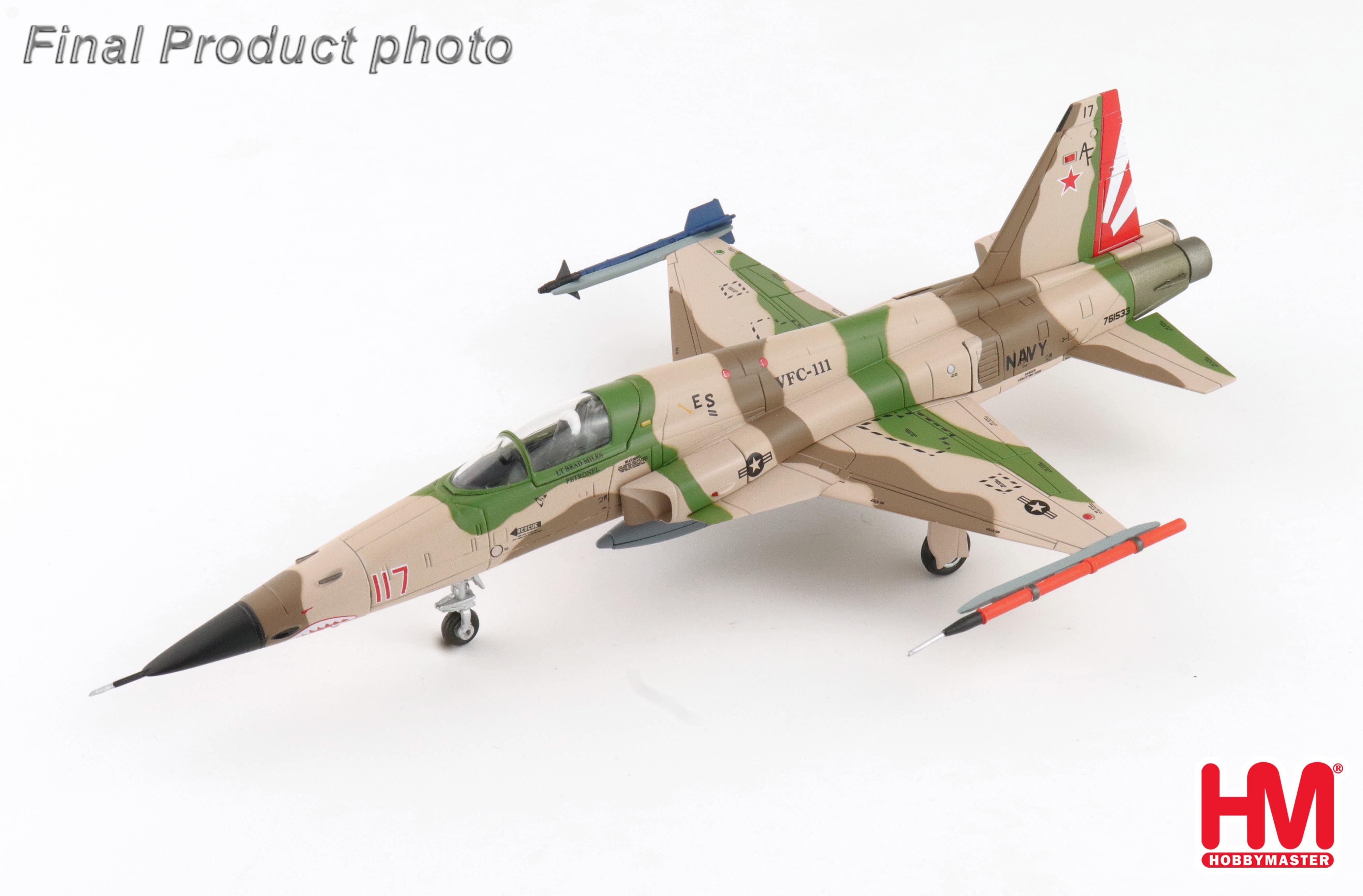 F-5N アメリカ海軍 VFC-111 「Adversary Fighter」 レッド117 2014年 1/72 [HA3383]