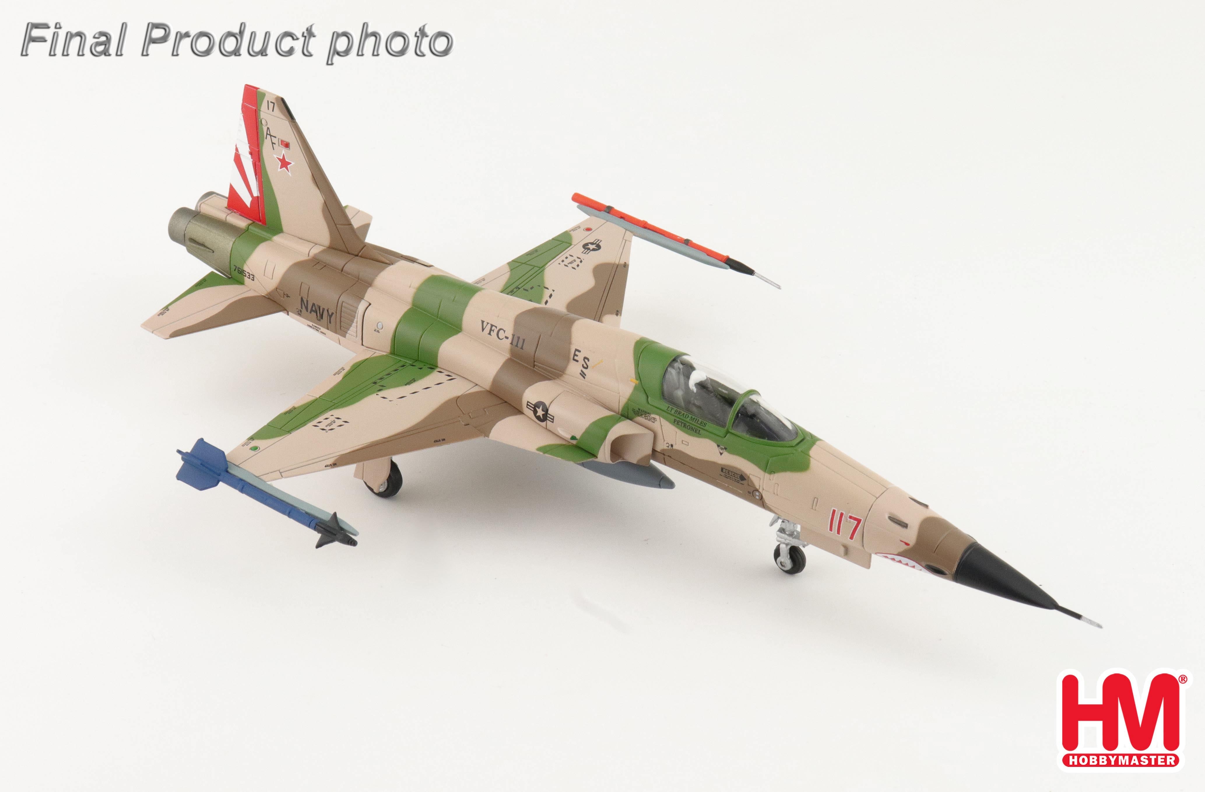 F-5N アメリカ海軍 VFC-111 「Adversary Fighter」 レッド117 2014年 1/72 [HA3383]