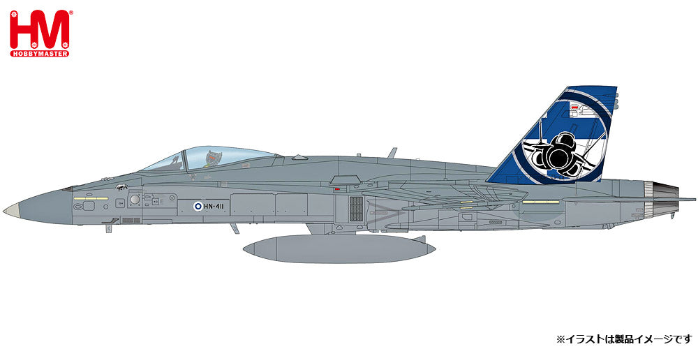 【予約商品】F/A-18C ホーネット フィンランド空軍 2023年  1/72 (HM20240123) [HA3582]