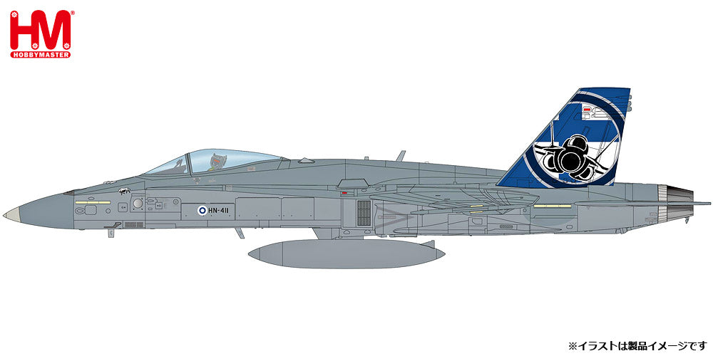 F/A-18C ホーネット フィンランド空軍 2023年 1/72 [HA3582]