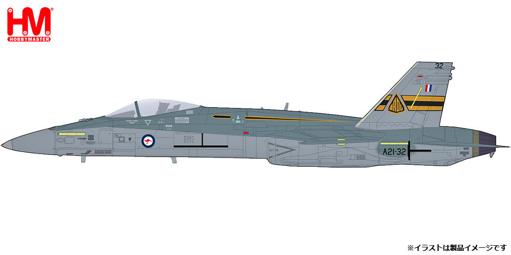 【予約商品】F/A-18A ホーネット オーストラリア空軍 「航空研究開発隊」  1/72  (HM20240223) [HA3584]