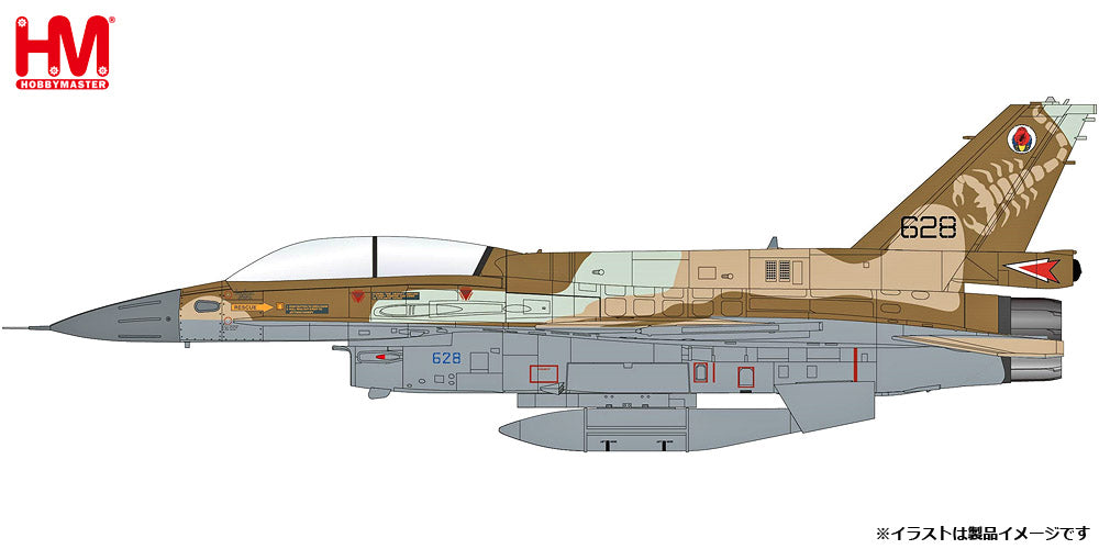 F-16D Israeli Air Force 105th Squadron *Includes GBU-31 1/72 [HA38038] 