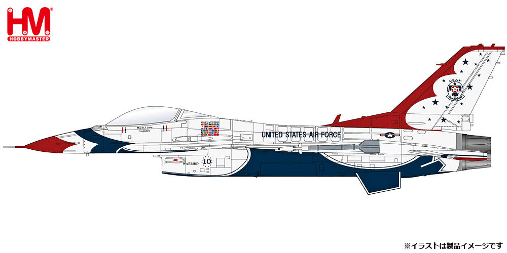 [Pre-order item] F-16C US Air Force Thunderbirds Warbirds 1988 1/72 (HM20250126) [HA38044] 