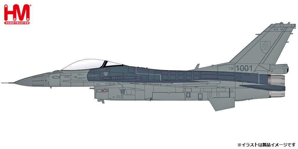 F-16C ブロック70 スロバキア共和国空軍 2024年 1/72 [HA38048]