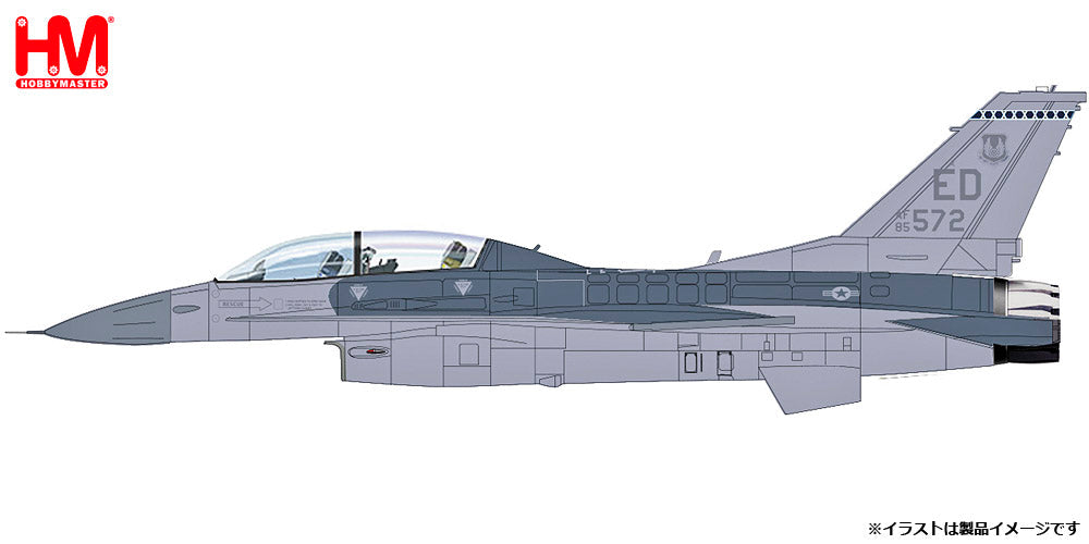 F-16D アメリカ空軍 エドワーズ空軍基地 2024年 85-1572 1/72 [HA38064]