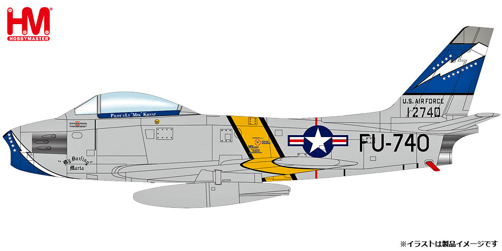 F-86F セイバー 「ジーン・クランツ EAA航空博物館所蔵機」 1/72 [HA4327]