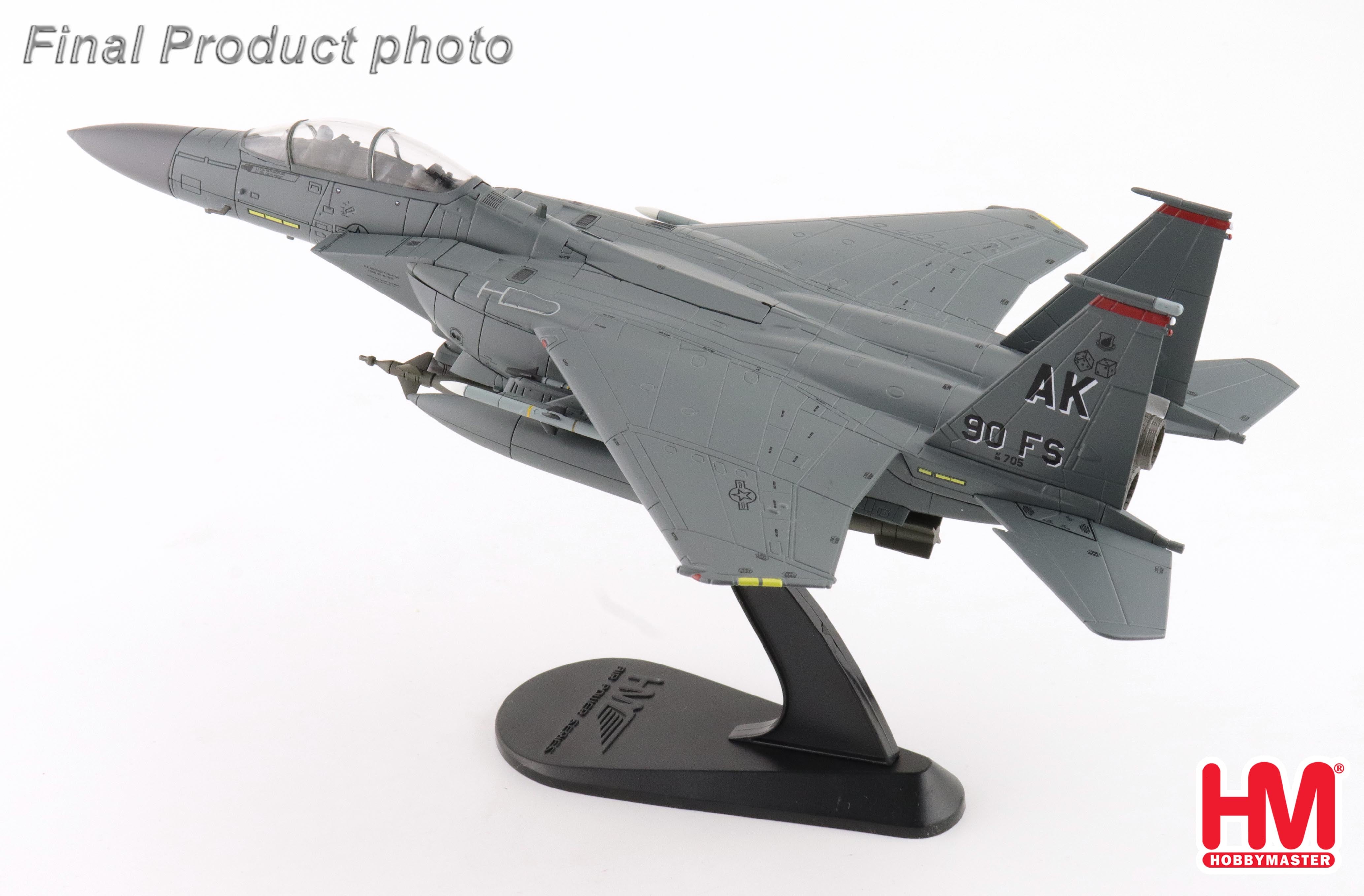 【予約商品】F-15E ストライクイーグル アメリカ空軍 第90戦闘飛行隊 「CO Jet」 88-0705 2005年8月 1/72 (HM20260117) [HA4576]