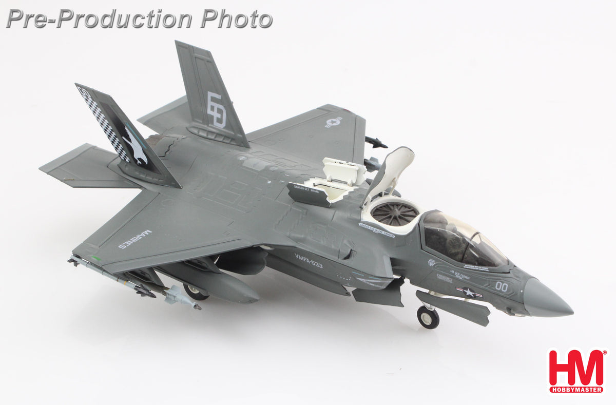 【予約商品】F-35B ライトニングII アメリカ海兵隊 VMFA-533 「ホークス」 170533 2025年 ※ビーストモード 1/72 (HM20261021) [HA4625]