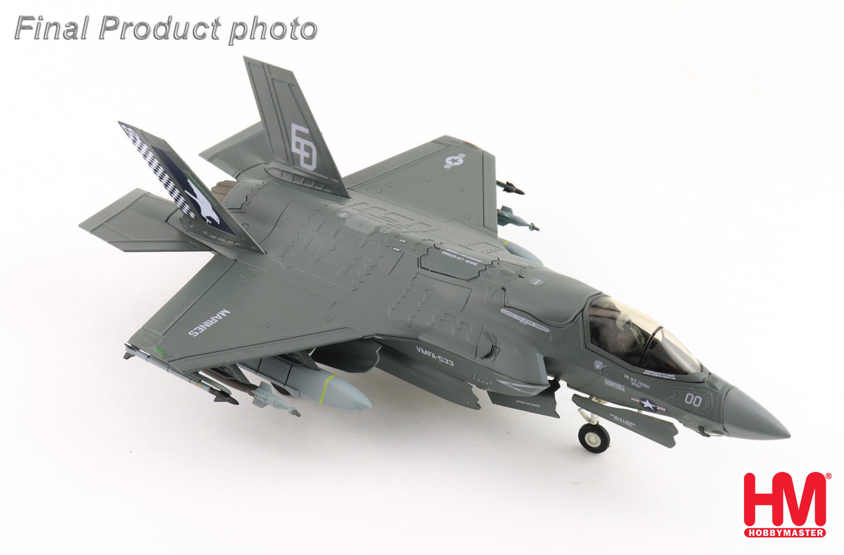 【予約商品】F-35B ライトニングII アメリカ海兵隊 VMFA-533 「ホークス」 170533 2025年 ※ビーストモード 1/72 (HM20261021) [HA4625]