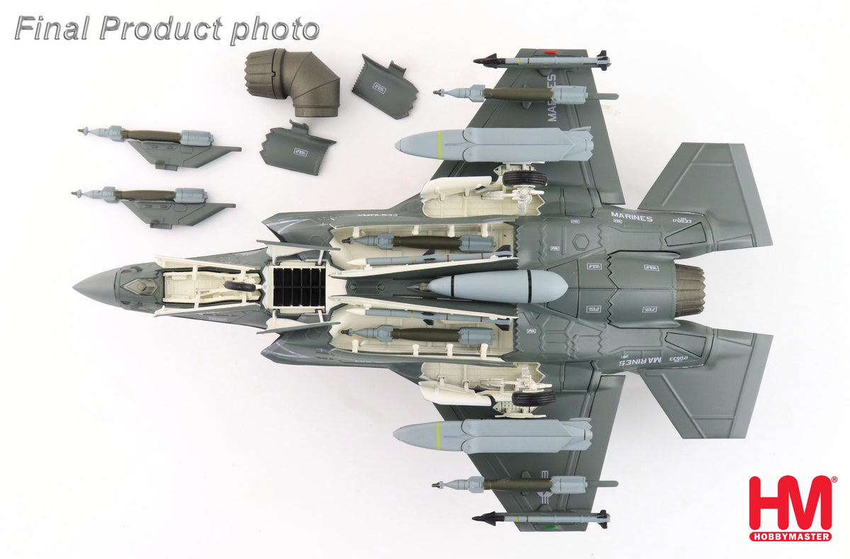 【予約商品】F-35B ライトニングII アメリカ海兵隊 VMFA-533 「ホークス」 170533 2025年 ※ビーストモード 1/72 (HM20261021) [HA4625]