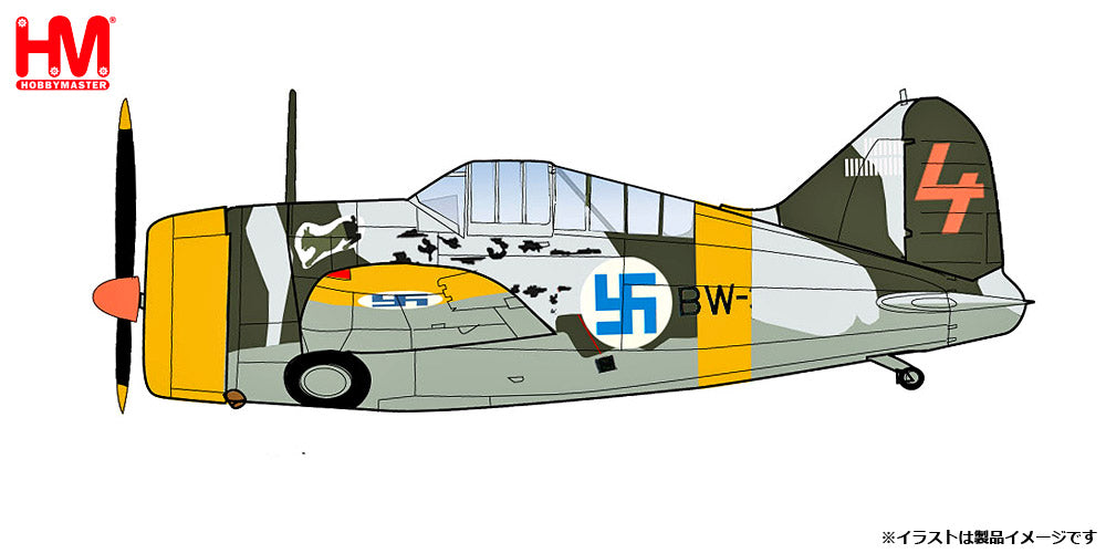 [Pre-order item] B239 Buffalo Bluestell Sergeant Ilmari Juutilainen's aircraft 1942 1/48 (HM20250126) [HA7014] 