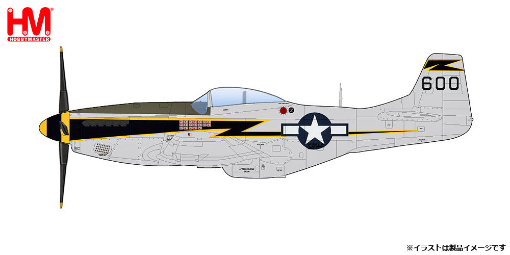 Hobby Master P-51D マスタング「エドワード・マッコーマス中佐機」1