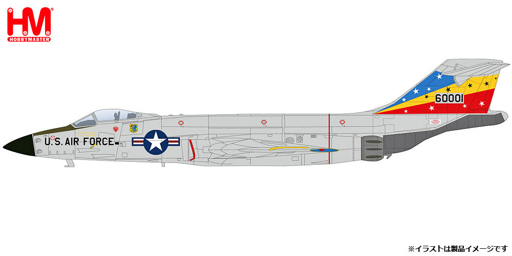 【予約商品】F-101C ヴードゥー　アメリカ空軍 第81戦術戦闘航空団  「ロビン・オールズ」  1/72 (HM20240107) [HA9303]