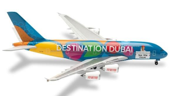 [Pre-order item] A380 Emirates Airlines "Destination Dubai" A-EEW 1/500 (HE20241123) [536905-001] 