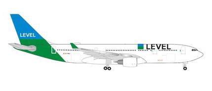 【予約商品】A330-200 レベル航空 EC-MOU 1/500 (HE20231217) [537254]