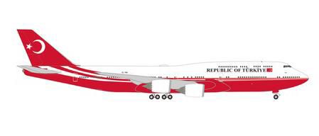 【予約商品】747-8 BBJ トルコ政府専用機　TC-TRK　1/500 (HE20240203) [537520]