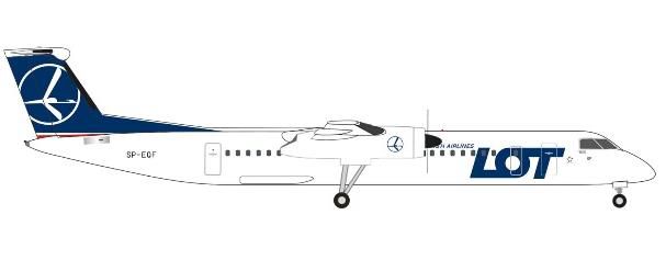 【予約商品】DHC-8-Q400 LOTポーランド航空 SP-EQF 1/500 (HE20241123) [538077]