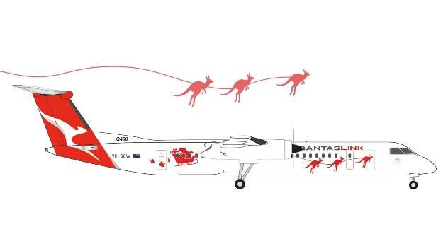 Herpa Wings 【お取り寄せ】DHC-8-Q400 カンタスリンク「Dasher