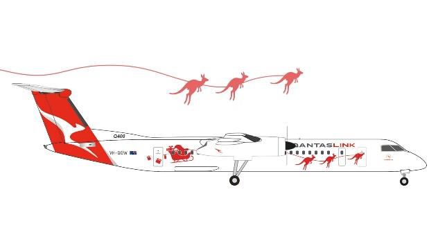 【予約商品】DHC-8-Q400 カンタスリンク 「Dasher-8」 「Mornington」 VH-QOW 1/500 (HE20241109) [538084]