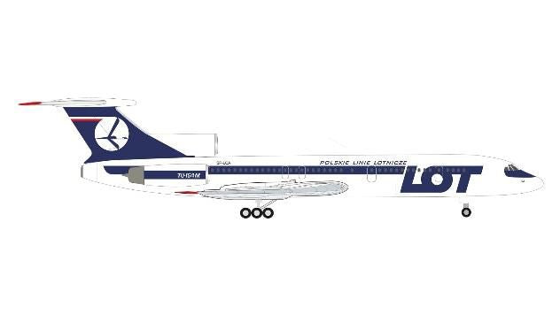 【予約商品】TU-154M LOTポーランド航空 SP-LCA 1/500 (HE20241109) [538121]