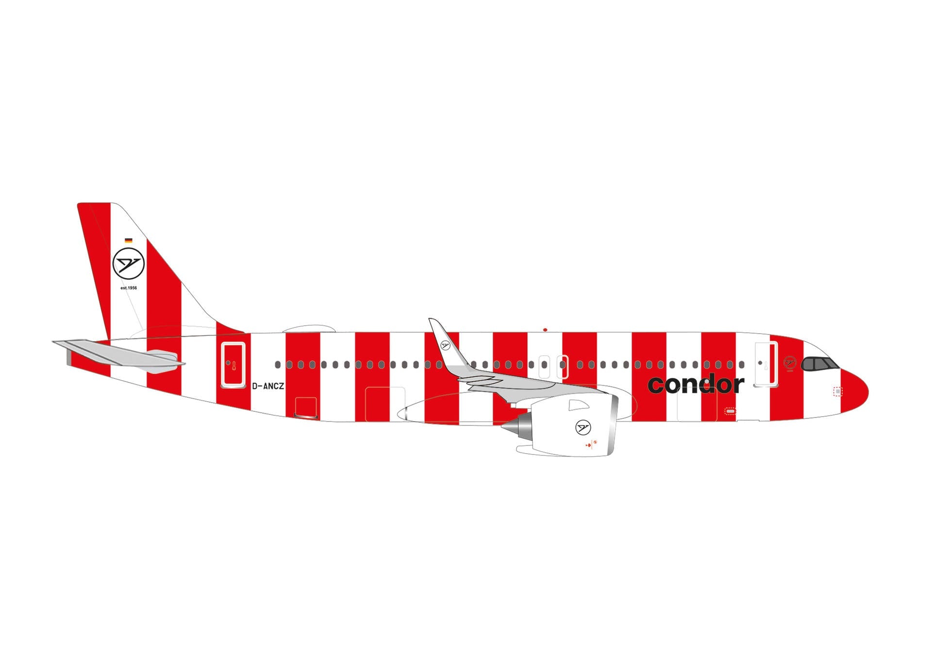 A320neo コンドル航空 「Passion」 D-ANCZ 1/500 [538572]