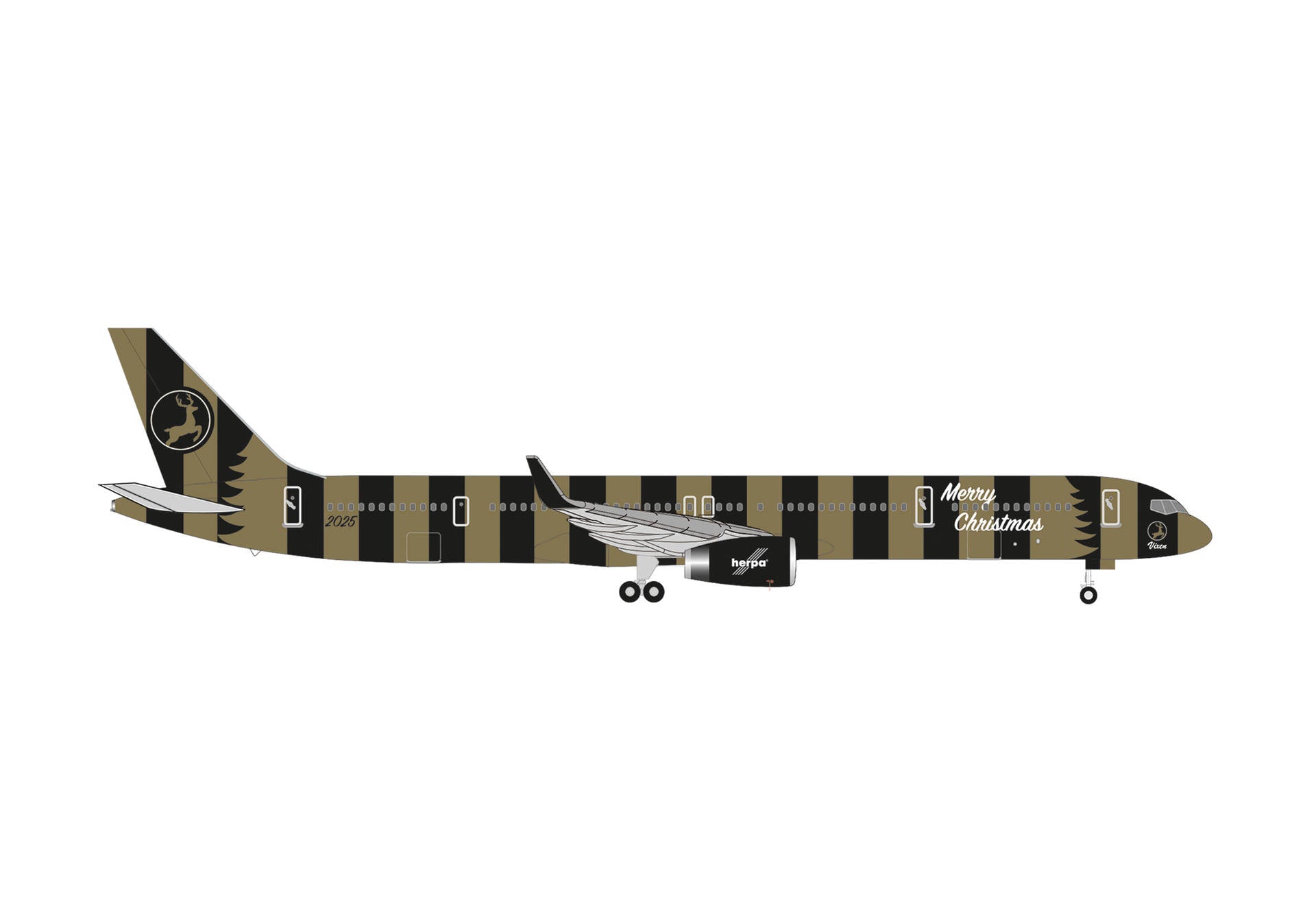 B757-300 クリスマス2025 「Vixen」 1/500 [538671]