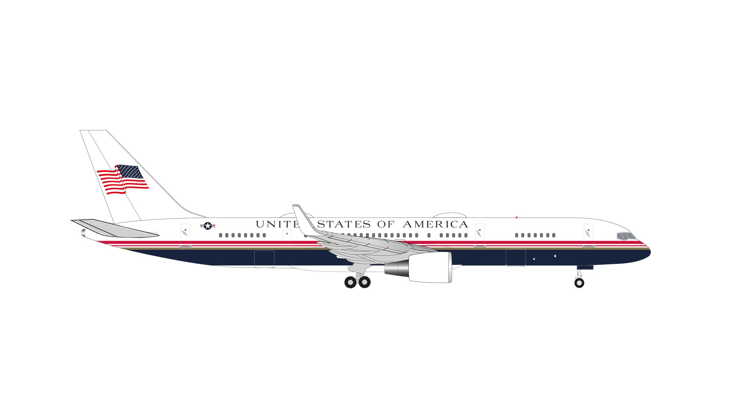 【予約商品】VC-32 アメリカ空軍 「Air Force Two」 99-0003 1/500 (HE20260717)［539548］