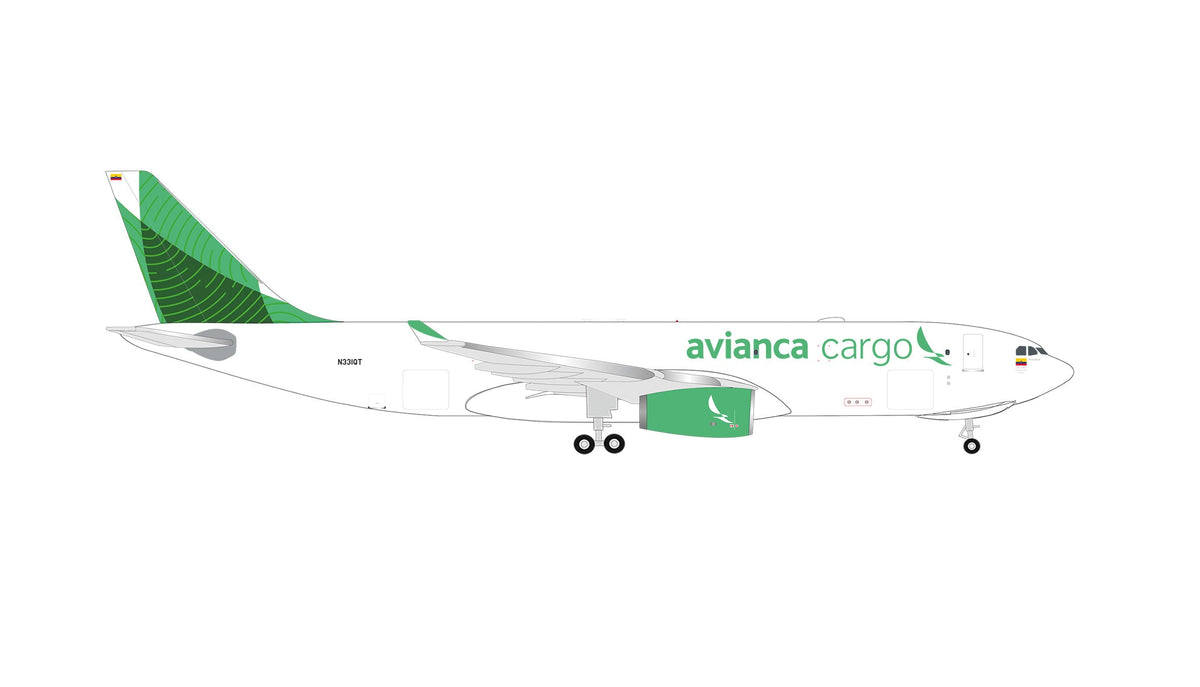 A330-200F アビアンカ・カーゴ 「green livery」 N331QT 1/500 [539562]