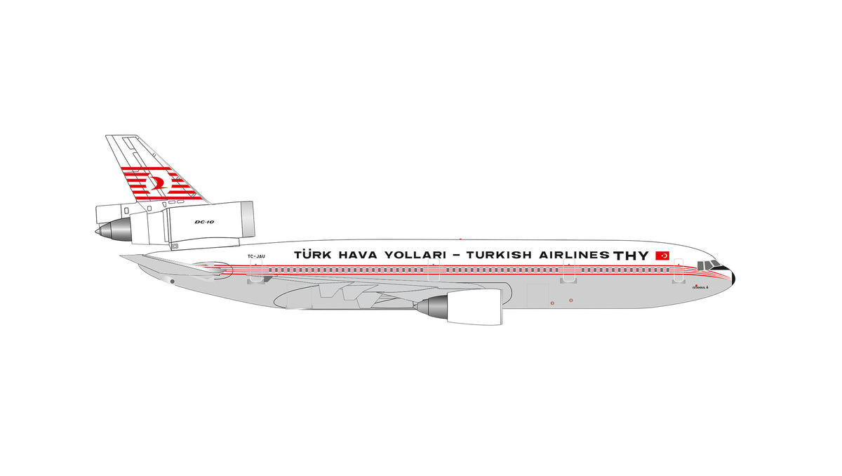 【予約商品】DC-10-10 ターキッシュエアラインズ 「Istanbul」 TC-JAU 1/500 (HE20260912) [539722]