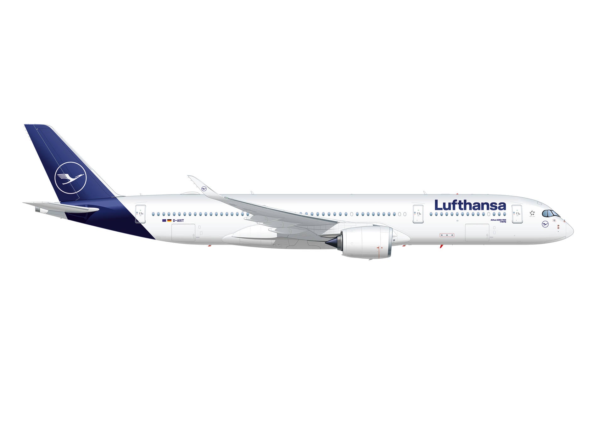 A350-900 ルフトハンザ航空 「Leipzig」 D-AIXT 1/200 [559577-001]