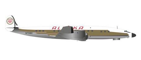 [Pre-order item] L-1649A Starliner Alaska Airlines N7316C 1/200 (HE20231217) [573023] 