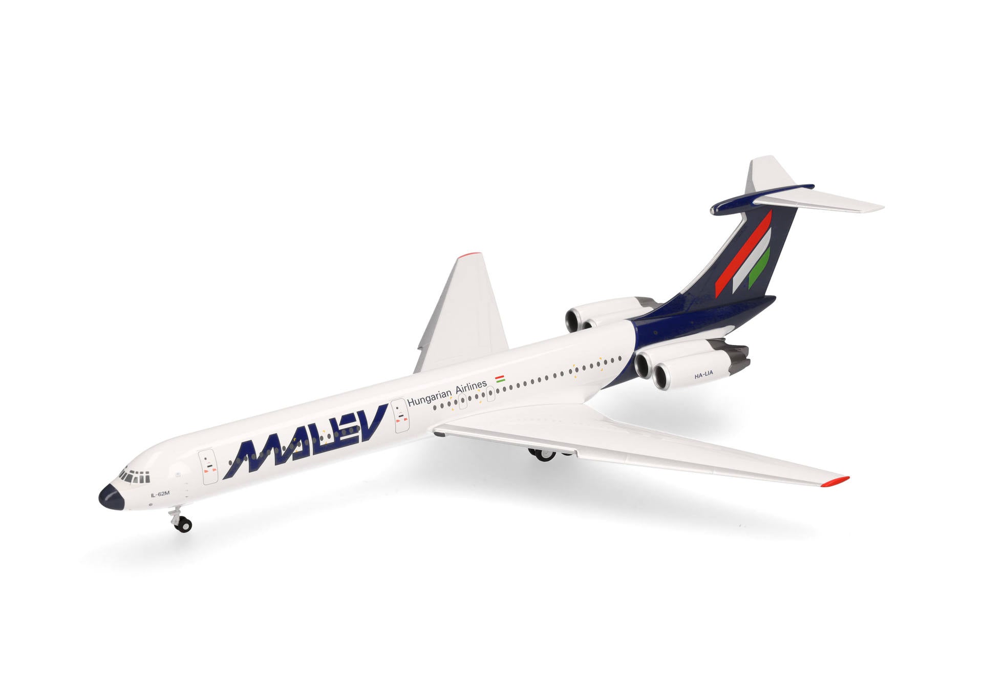 IL-62M Malév 匈牙利航空 HA-LIA 1/200[573047] 