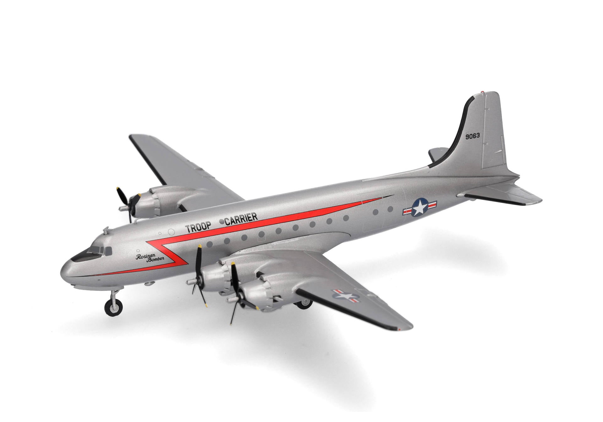 【お取り寄せ】C-54 アメリカ空軍 Rosinenbomber  44-9063 1/200 [573177]