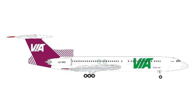 【予約商品】TU-154M VIA航空 LZ-MIG 1/200 (HE20241109) [573214]