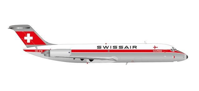 [Pre-order item] DC-9-30F Swissair "Payerne" HB-IFW 1/200 (HE20250124) [573344] 