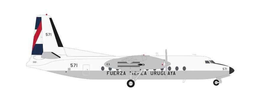 [Pre-order item] FH-227D Uruguayan Air Force 571 1/200 (HE20241123) [573368] 