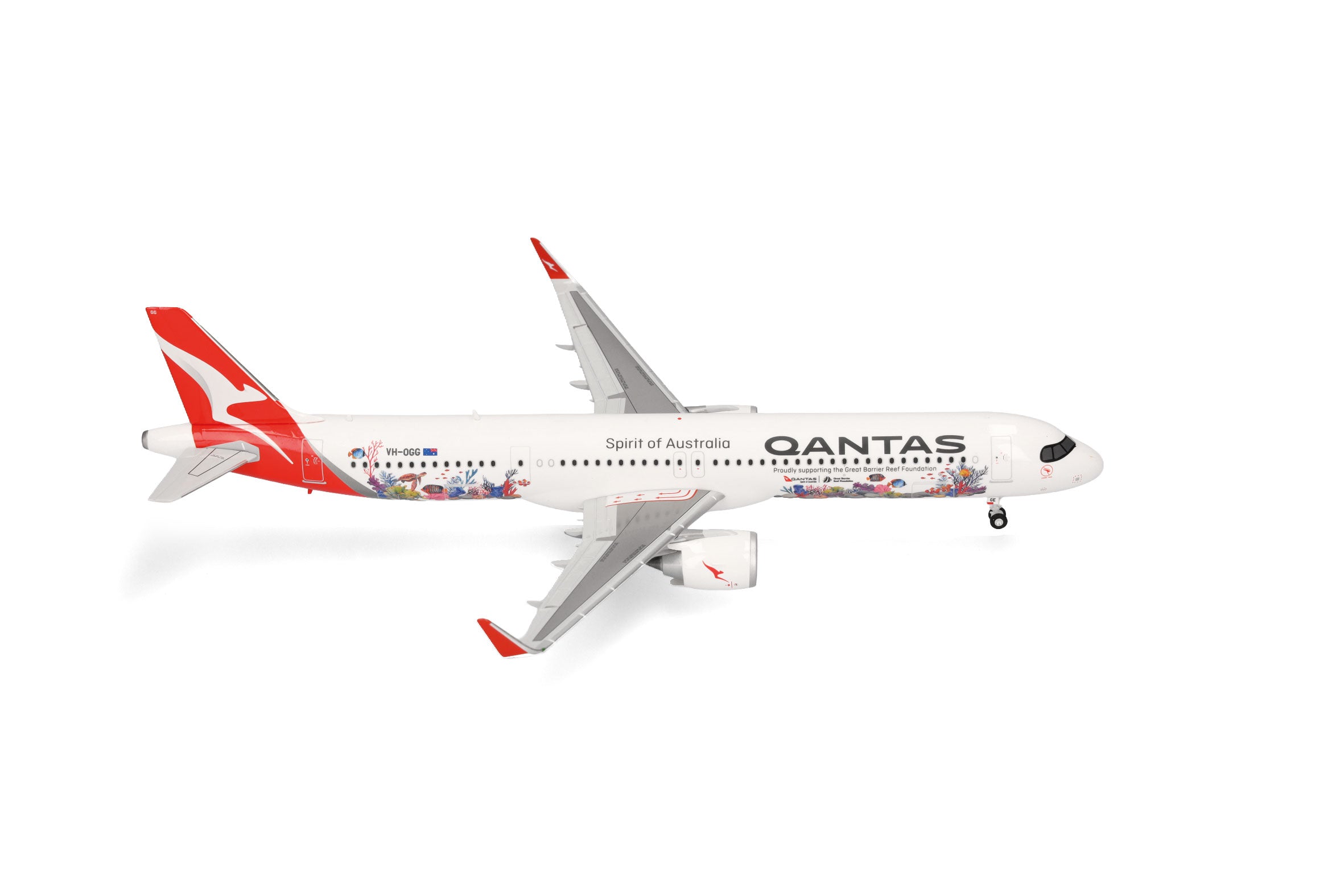 Herpa Wings 【予約受付終了】【予約商品】A321XLR カンタス航空