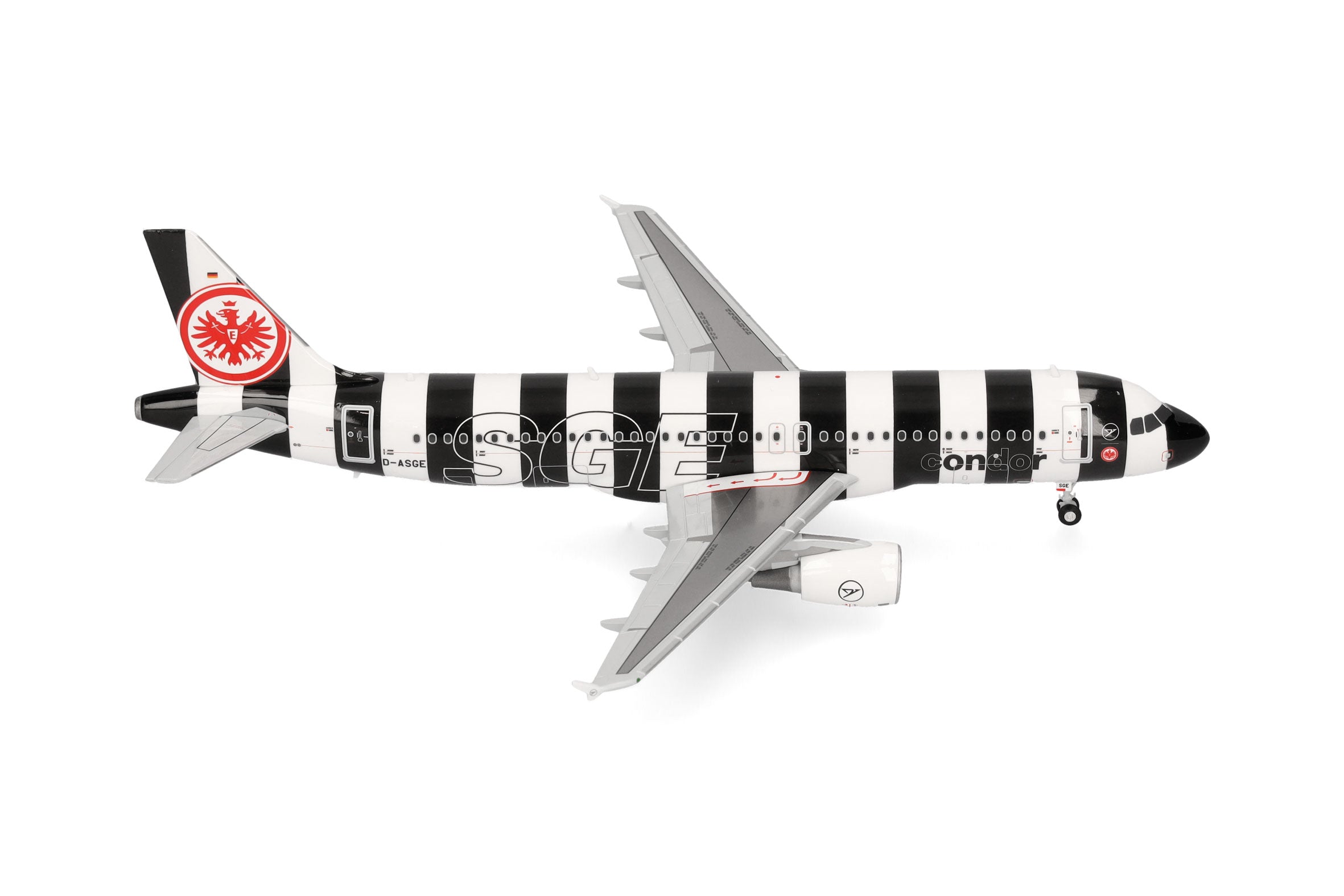 【予約商品】A320 コンドル航空 「Eintracht Frankfurt」 D-ASGE 1/200 (HE20260717)［574082］