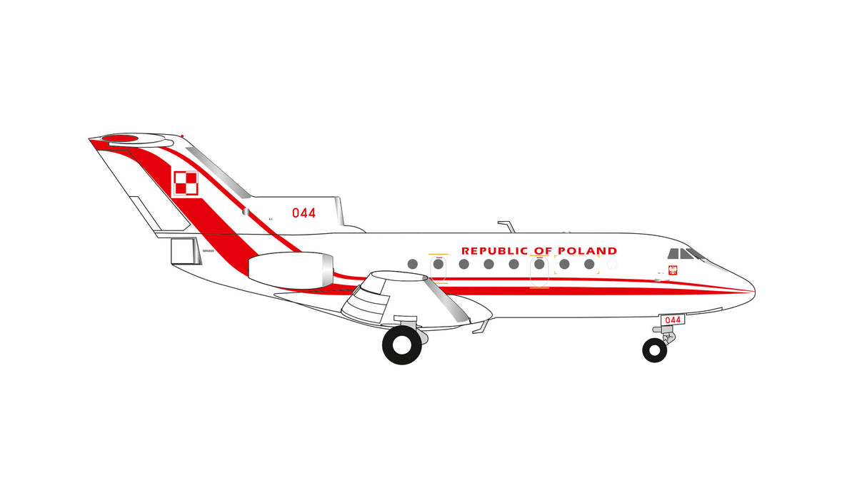 【予約商品】Yak-40 ポーランド共和国 044 1/200 (HE20260912) [574235]