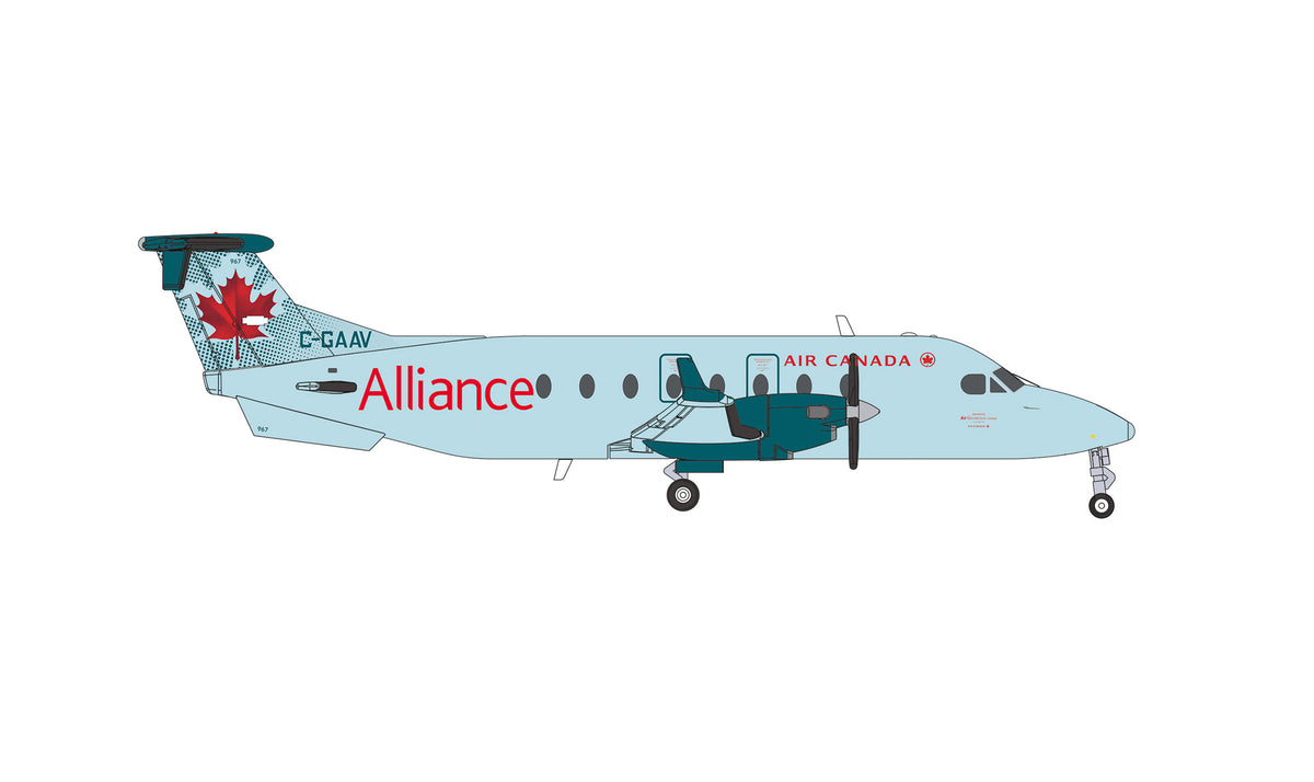 【予約商品】ビーチクラフト 1900D エア・カナダ・アライアンス C-GAAV 1/200 (HE20260912) [574273]