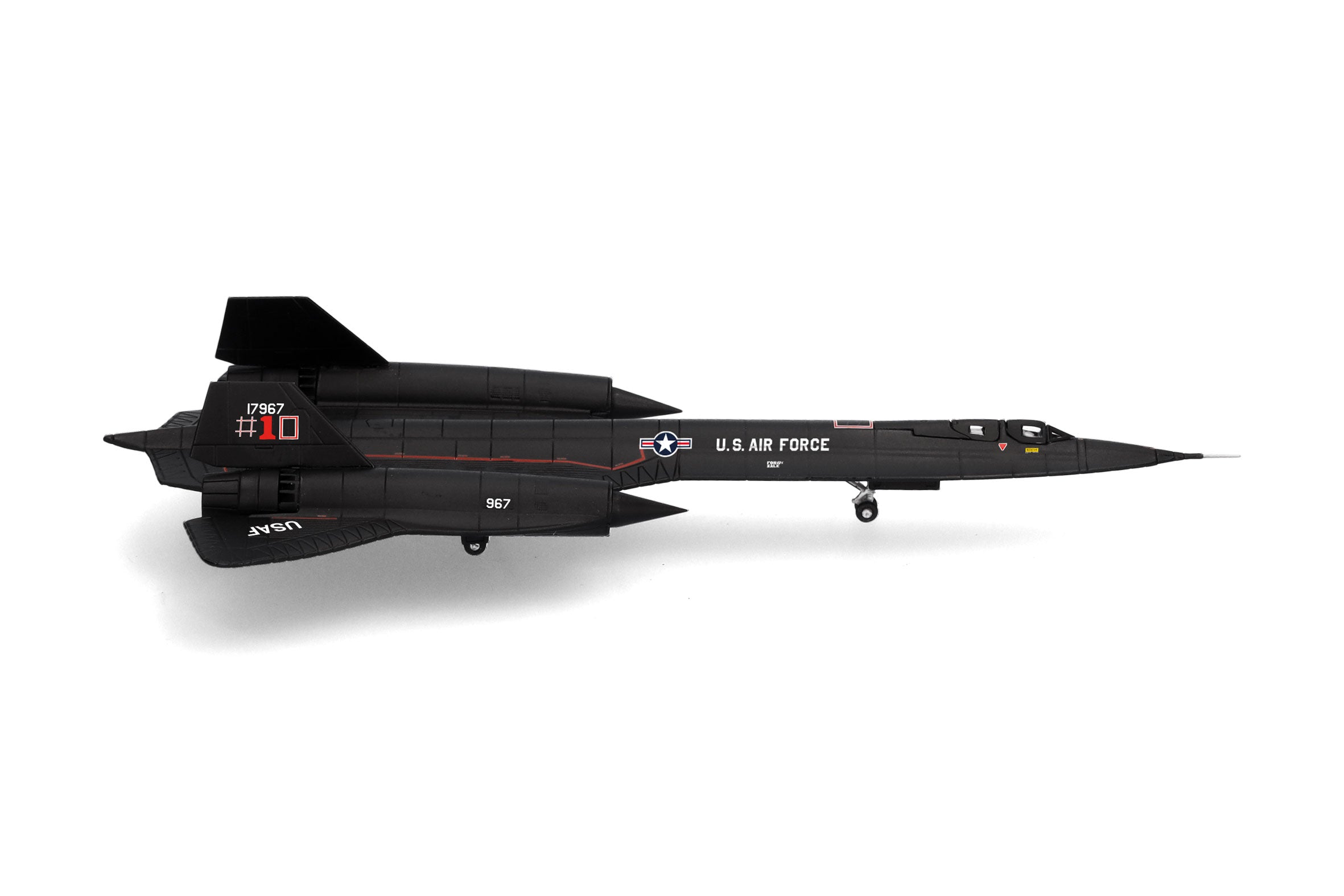嘉手納①点41STairborne新品 USAF OKINAWA 空軍 プラック Herpa Wings 【予約商品】SR-71A 第9戦略偵察航空団 第1分遣隊 嘉手納